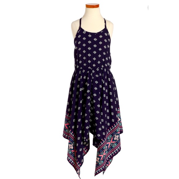 Soprano Print Handkerchief Dress - Picture 1 of 9